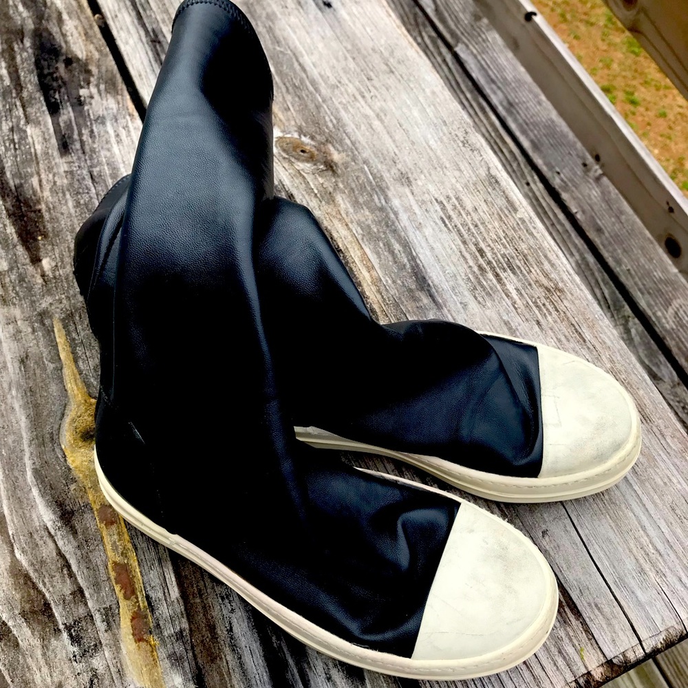 rick owens sock boots